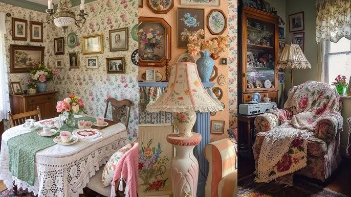 Vintage Finds for Crafty Grandma Aesthetic - Doilies, Linens, and Sewing Notions